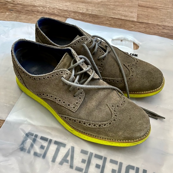 Cole Haan Lunargrand Wingtip Oxford size 9.5 - Picture 1 of 3